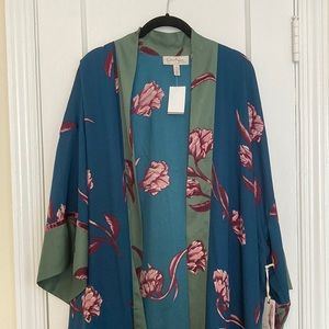 NWT floral kimono